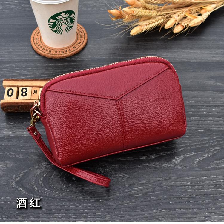 Product Introduction of Túi Xách Nữ PU Mới, Gian Hàng Đơn Giản, Túi Cầm Tay, Màu Trơn, Mặt Mềm, Túi Điện Thoại Di Động 21