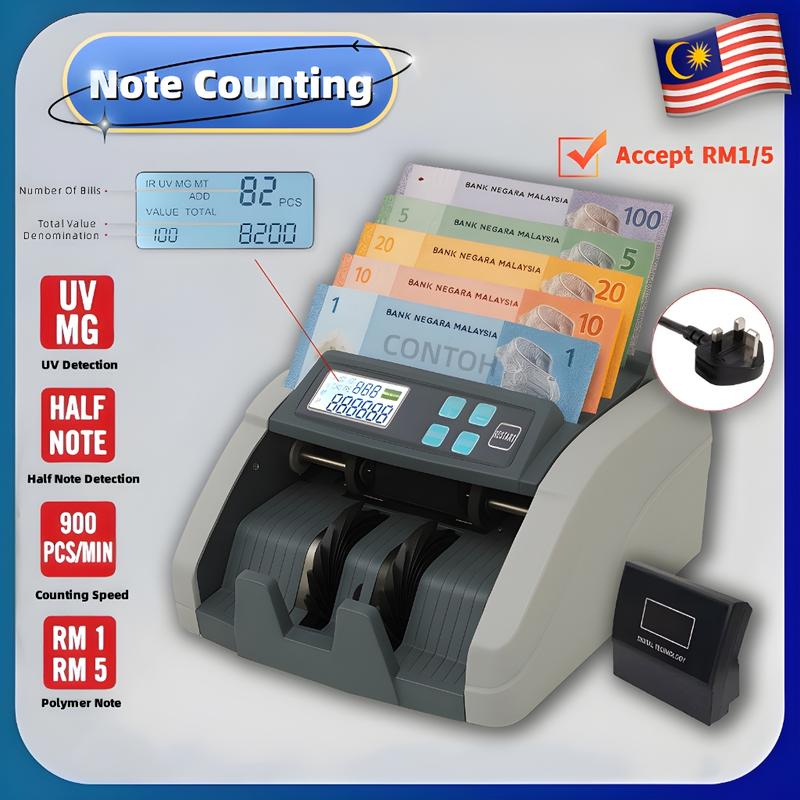 【Mesin Kira Nota SPEED】 Wang Nota Kaunter Wang Fungsi UV Pengesan ...
