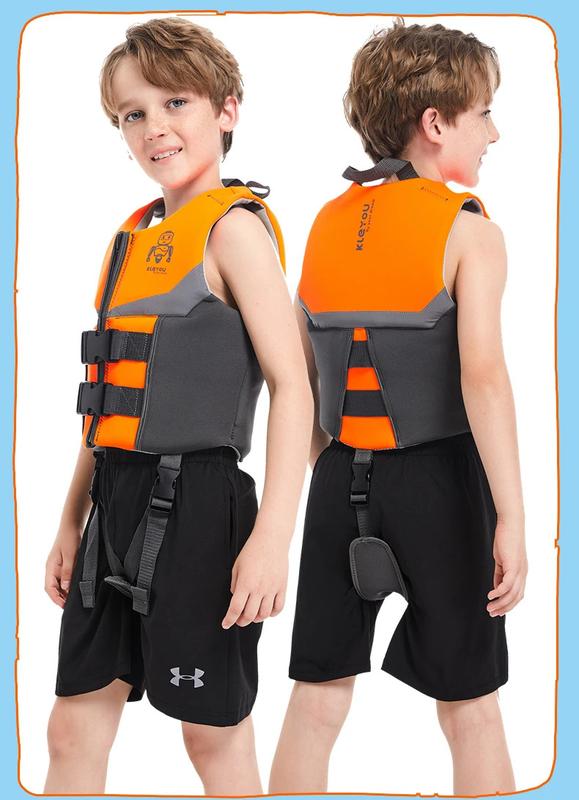 Product Introduction of Kids Buoyancy Snorkel Vests, Life Jacket for Children, Swim Vest for Boys and Girls, Swimsuit Flotation Swimming Aid 7