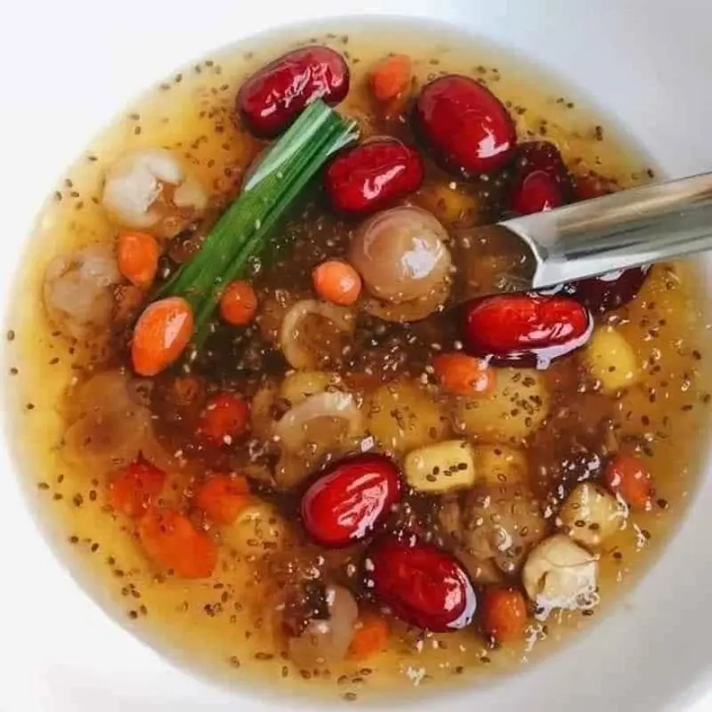Chè dưỡng nhan 700g 14 vi tặng tuyết yến vụn, chè , chè dưỡng nhan,