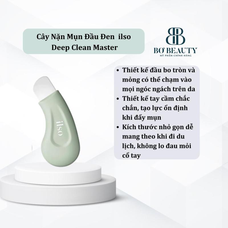 Dụng cụ làm sạch da, gạt bã nhờn, mụn cám Ilso ilso Deep Clean Master