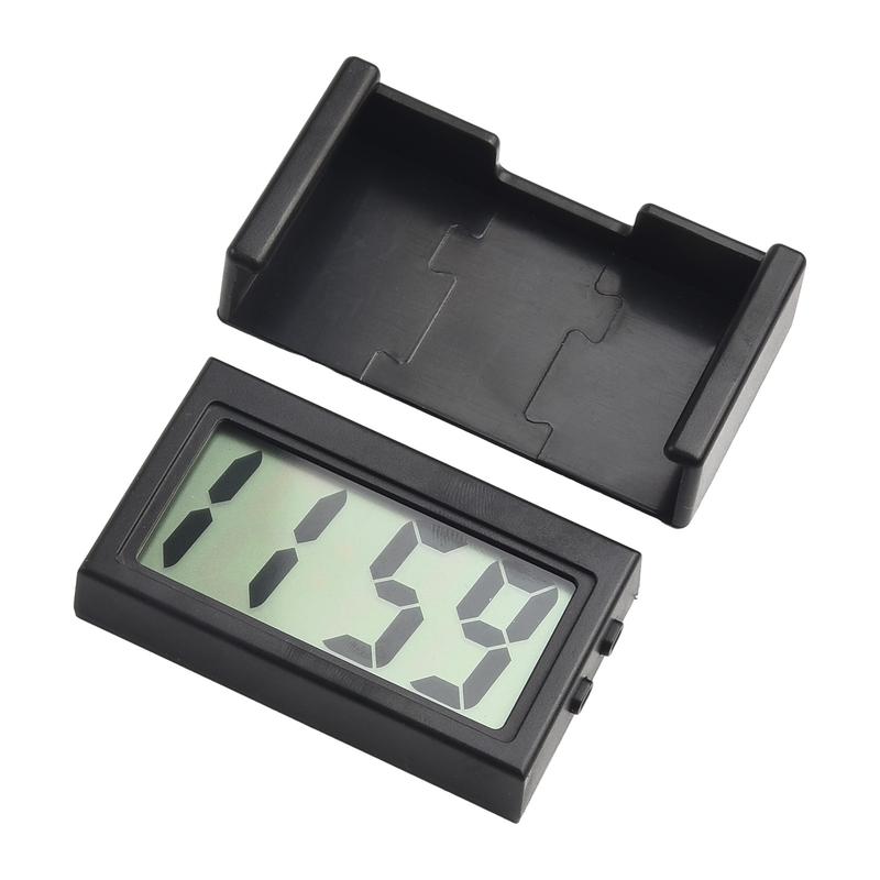 Car Dashboard Digital Clock - Vehicle Adhesive Clock with LC - TikTok ...