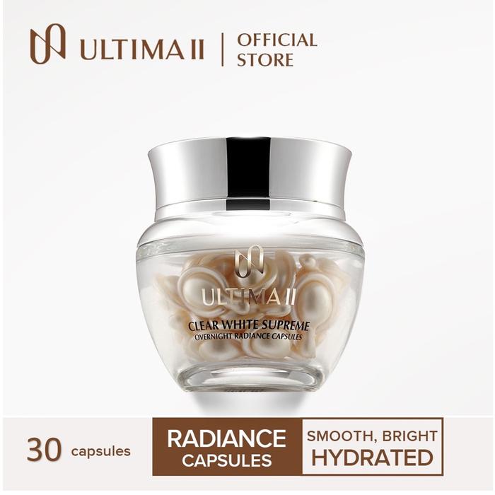 Gambar Ultima II Clear White Supreme Overnight Radiance Capsules dari ULTIMA II ID Kota Administrasi Jakarta Timur Tokopedia