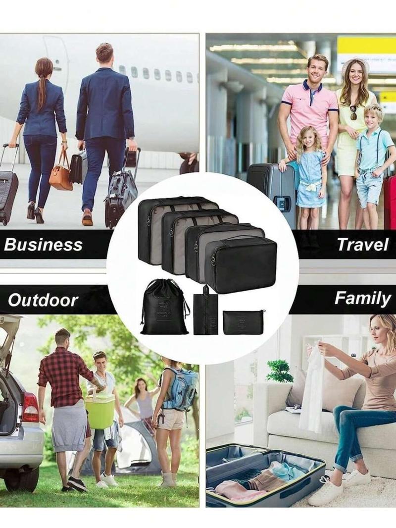Product Introduction of Portable Travel Storage Bag Set, Multifunctional Large Capacity Travel Organizer, Travel Storage Bag Set for Shoes, Underwear, Cosmetics, Toiletries 6