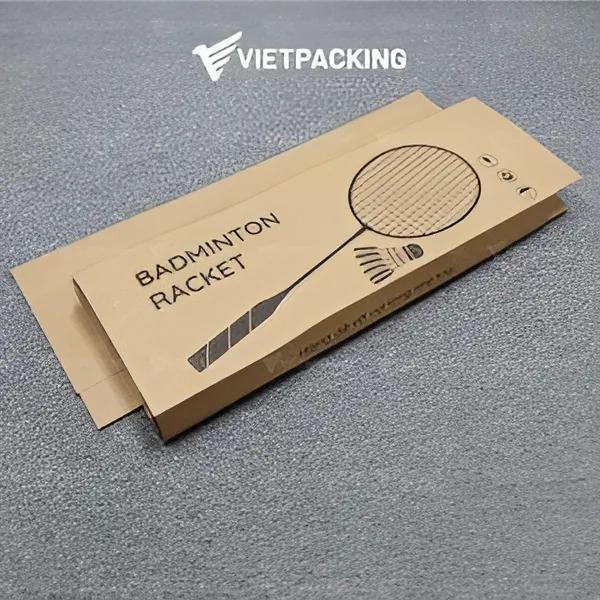 Combo 5 hộp đựng vợt cầu lông Sport có in sẳn, hộp giấy carton đựng vợt cầu lông ship COD cứng cáp, chắc chắn Cán Vợt Thể Dục