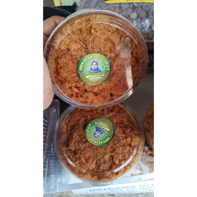 ABON AYAM/ABON AYAM 0RIGINAL DAN PEDAS/ABON FRES DAN HIGIENIS/ABON ENAK GURIH MANYOS 160GR 4
