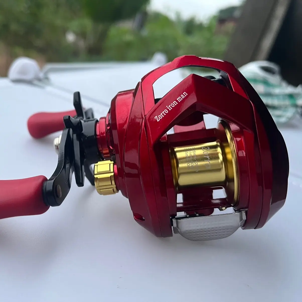 Reel pancing bc zorro iron man drag clicker
