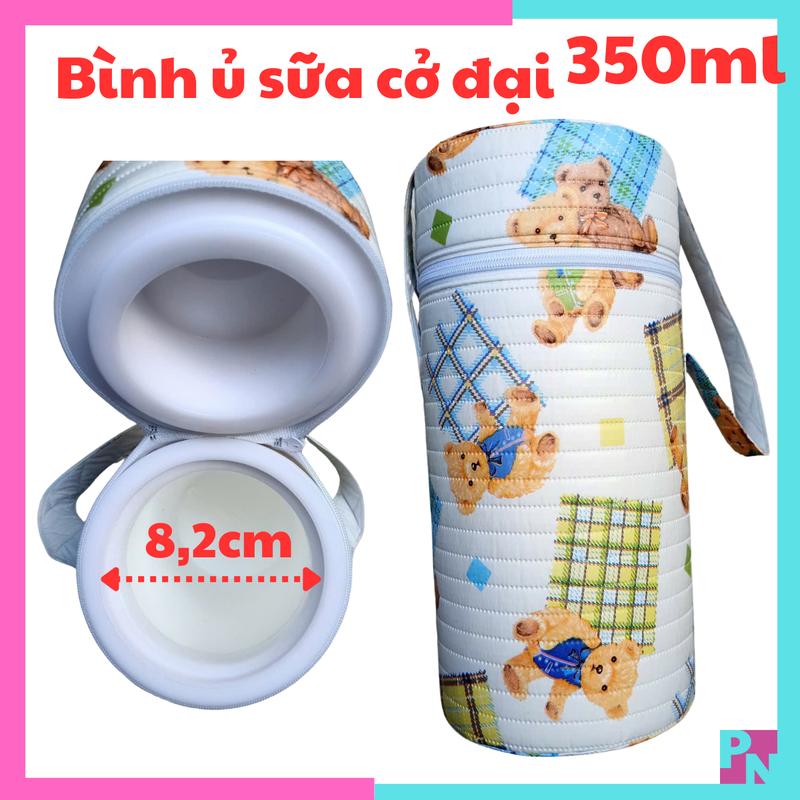 Bình ủ sữa 350ml Thái Lan bình ủ sữa cở đại sử dụng cho tất cả bình sữa cổ rộng Como cho bé