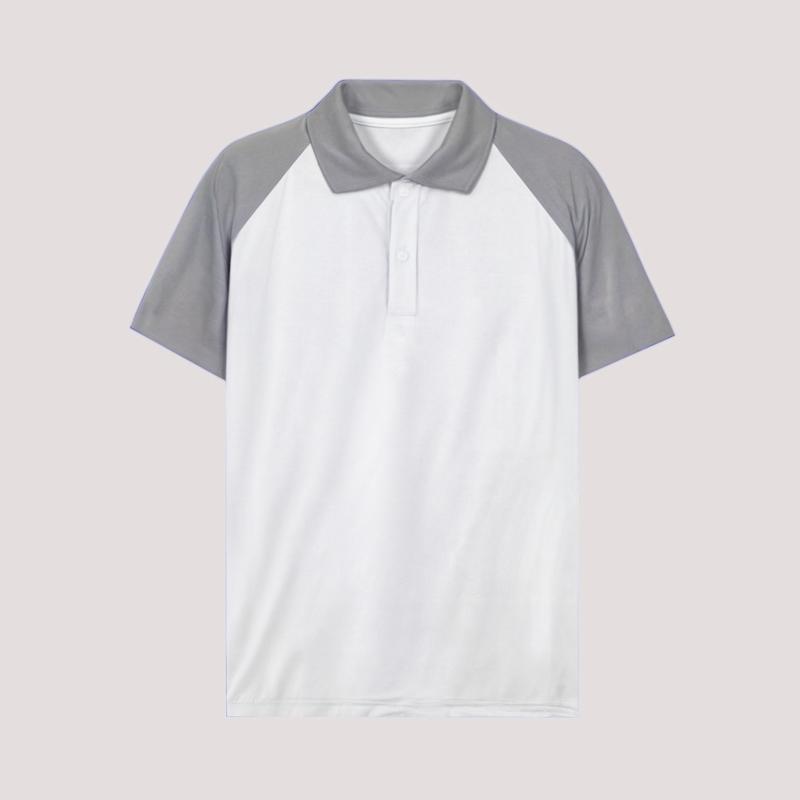 ÁO THUN POLO PHỐI RAGLAN VẢI THUN CÁ SẤU POLY Menswear Nam 2