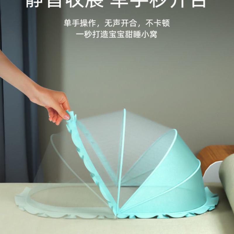 baby crib mosquito net baby bed anti-mosquito net cover child newborn bottomless foldable Mongolian treasure universal botolsusubayinewborn avent mamy gold baby black นมเพิ่มน้ําหนักลูก 3