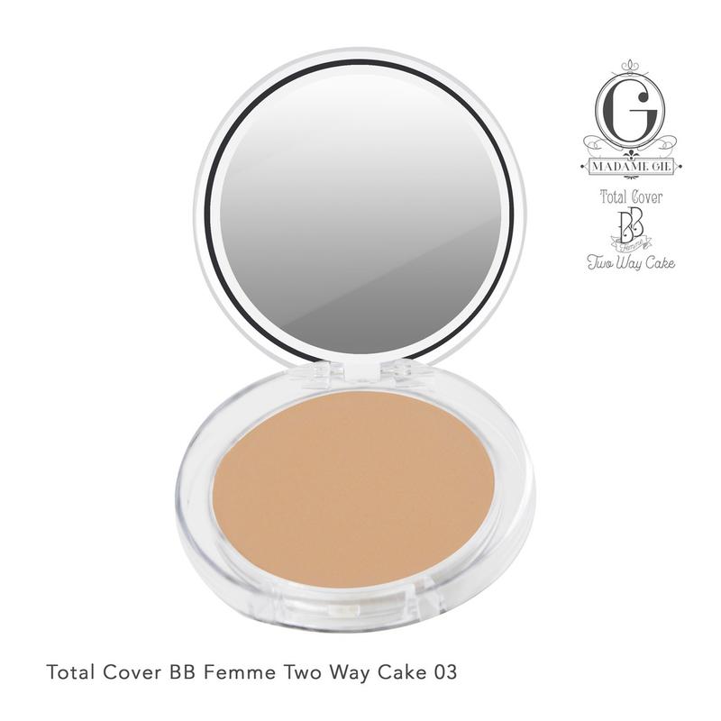 Madame Gie Total Cover BB Two Way Cake - Bedak Padat 3