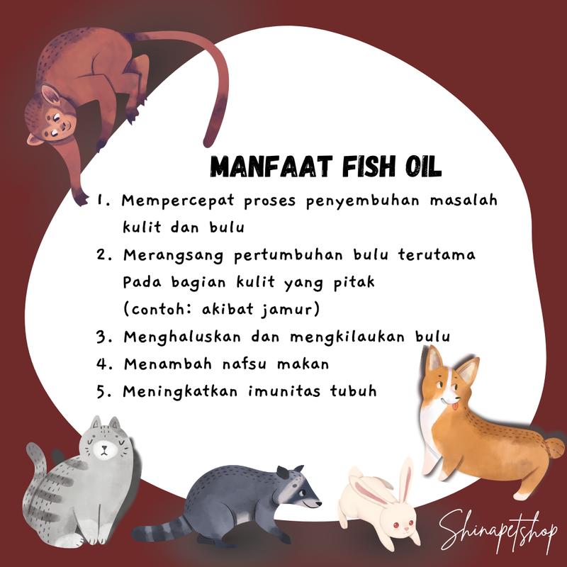 Minyak Ikan Vitamin Kucing 1