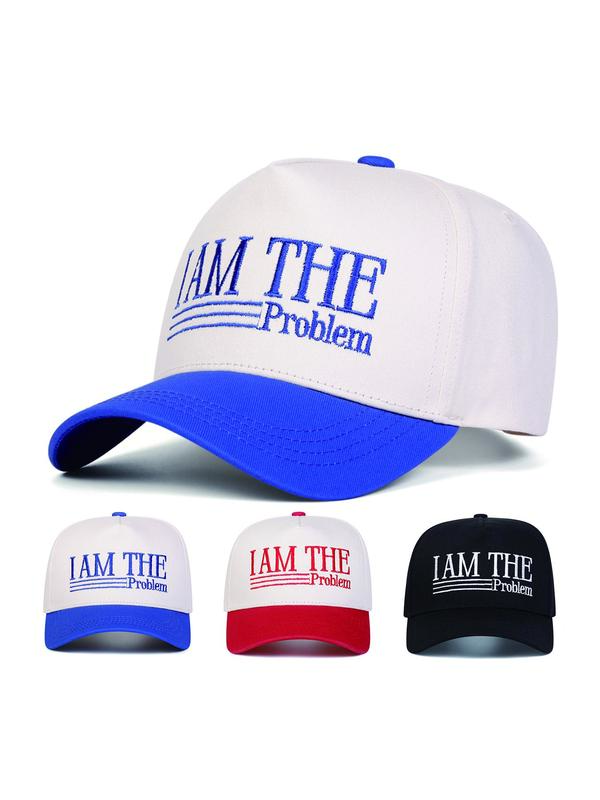 Letter Pattern Trucker Hat, Casual Outdoor Sports Hat for Men & Women, Fashion Accessories for Daily Wear 0