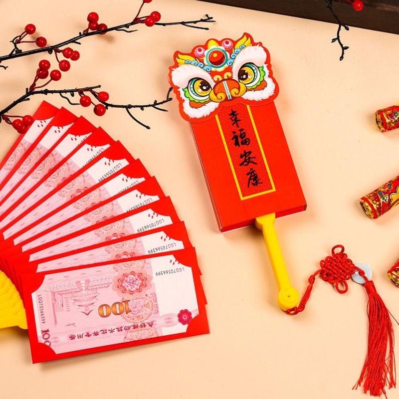  Lì Xì Quạt Hottrend  1 Quạt 10 Bao Lì Xì 