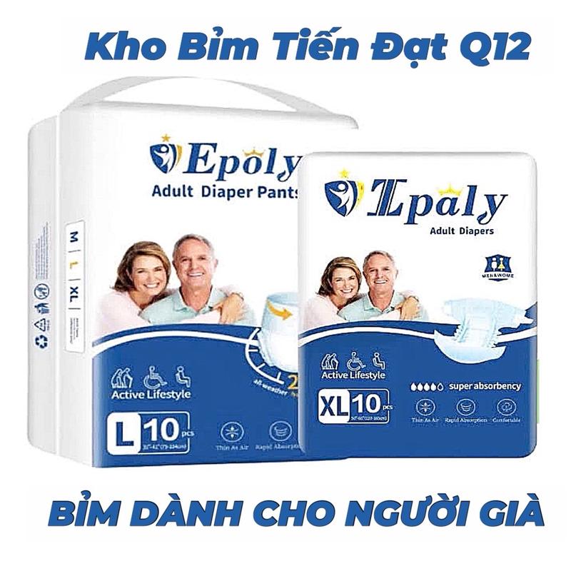   TIẾT KIỆM   100 - 50 Miếng Tả Quần Ipaly   Epoly Cho Người Già M L XL 
