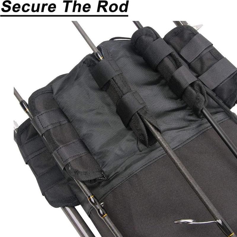 Product Introduction of Outdoor Cylinder Fishing Bag, Portable Fishing Rod Storage Bag, Multifunctional Fishing Rod Bag, Fishing Gear Storage Bag 8
