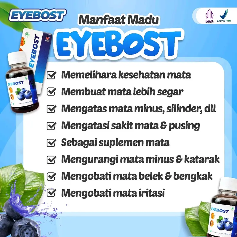 Eyebost – Madu Herbal Vitamin Mata 130ml 2