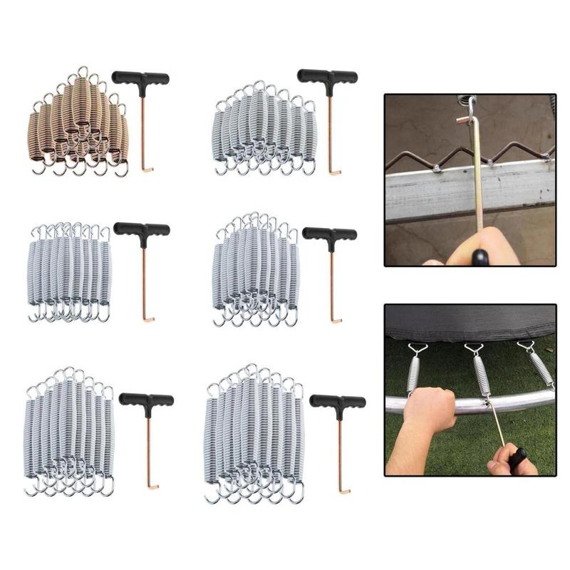 15Pcs Trampoline Springs Replacement Weather Resistant with Spring Hook 2