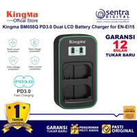 Gambar Kingma BM058Q PD3.0 Dual LCD Charger En-El15 Battery for Z5 Z6 Z7 II dari Sentra Digital Kota Surabaya 1 Tokopedia