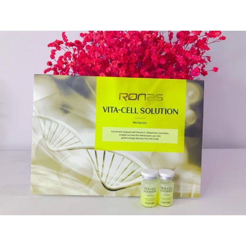 (1 Hộp 10 Lọ) Ronas VÀNG Pinkmia Dưỡng Da, Cấp Ẩm Da - Skincare 7