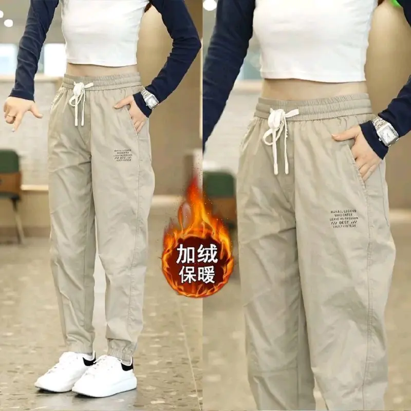Quần kaki Nam - Nữ thể thao ,Form rộng bo chun ,quần boom  phong cách basic hàng QC 0