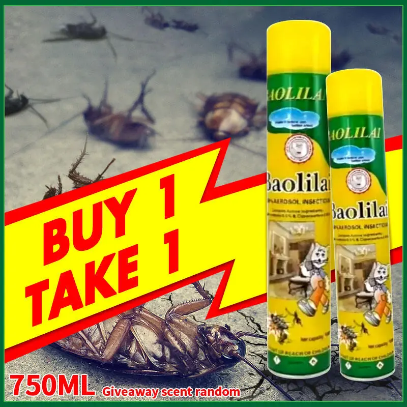 BUY 1 TAKE 1 BAOLILAI INSECT KILLER 750ML Scent Spray