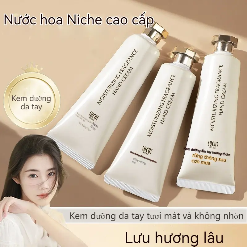 Kem Dưỡng Da Tay, Hương Thơm, Dưỡng Ẩm, Nuôi Dưỡng, Trẻ Hóa Da, Hương Thơm Lâu Dài, Chống Nứt Nẻ, Tươi Mới, Không Nhờn, Hàng Thật