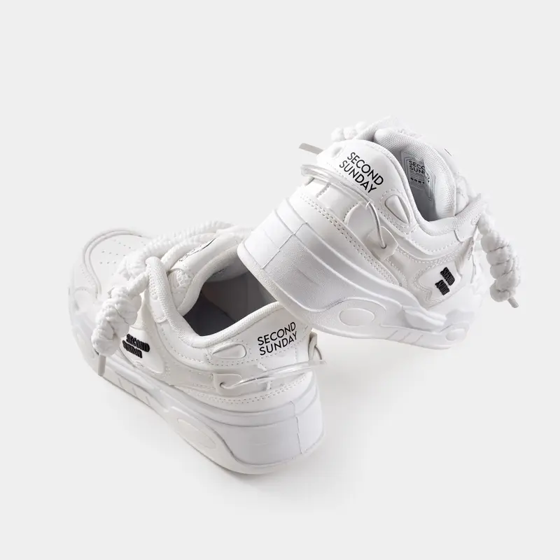 Giày Thể Thao Sneaker Nam Nữ Second Sunday Line Drop Đế Tăng Chiều Cao 4cm SK49 4