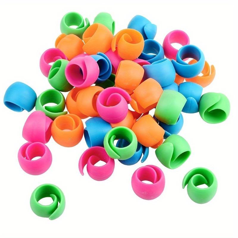 Random Color Sewing Thread Spool Saver, 30pcs/set Colorful Sewing Thread Spool Protector,  Sewing Supplies for Home & Cloth Shop 2