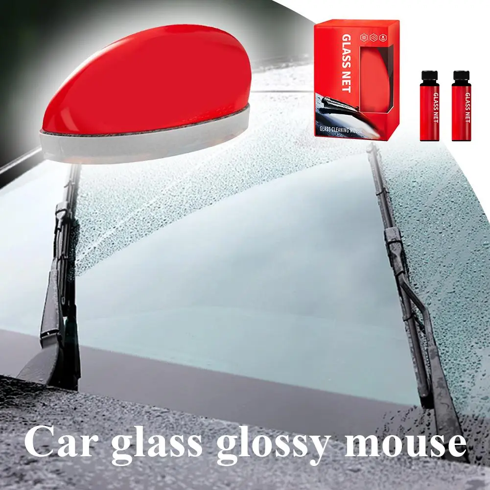 Automotive Glass Bright Mouse Windshield Cleaning Oil Strong Glass Coating Removal Agent Cool F1E0