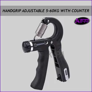 Handgrip Adjustable 5-60kg Dilengkapi Dengan Counter Alat Hitung Otomatis / Hand Grip Handgrip Olahraga Tangan dan Jari Alat Latihan Olahraga Fitness Gym