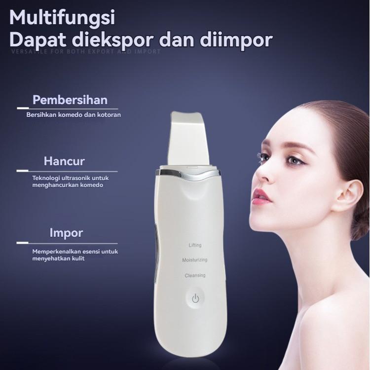 Alat Kecantikan Ultrasonik Penggosok Kulit Frekuensi Tinggi Model XYZ, Bersihkan Komedo, MemBERSIHKAN Pori Dalam, Pengelupasan, dan Peremajaan Kulit, Panjang 10cm, Lebar 5cm Alat Kecantikan Ultrasonik Penggosok Kulit Frekuensi Tinggi Model XYZ, Bersihkan Komedo, MemBERSIHKAN Pori Dalam, Pengelupasan, dan Peremajaan Kulit, Panjang 10cm, Lebar 5cm
