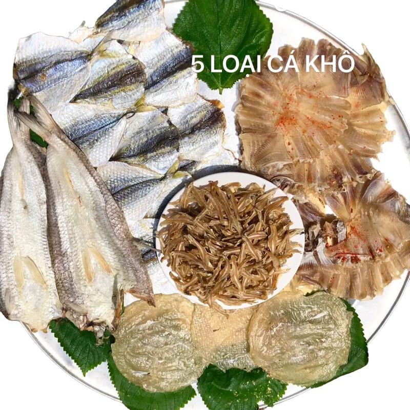 Set 5 Món cá khô ngon