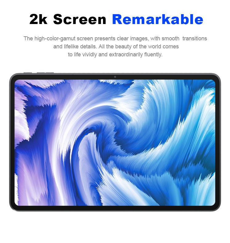 Product Introduction of SUXI MEGA-98K Tablet 20GB(6G+14G) RAM 128GB ROM, 11.97 inch 2K Large Screen , Unisoc T615 Processor,  Android 15 WIFI version Network, Front 5MP rear 13MP Camera, 8000mAh Tablet 30