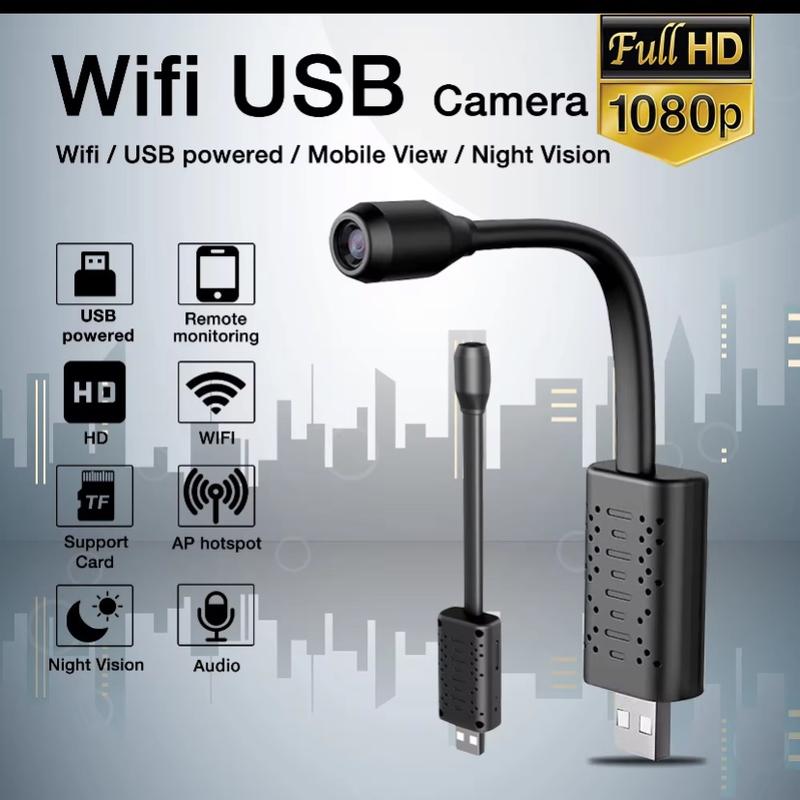 CAMERA WIFI V380 W11 MINI PRO KẾT NỐI CỔNG USB CAO CẤP PHẦN MỀM V380
