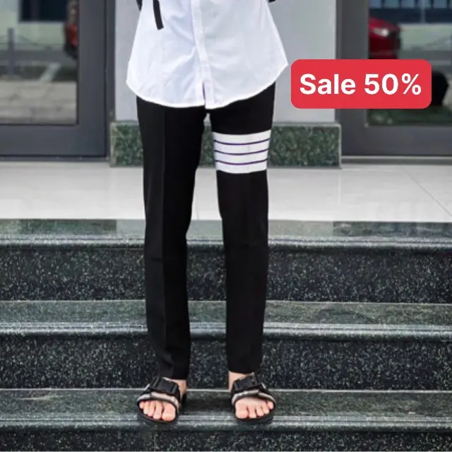 QUẦN TÂY ÂU 4 XỌC TRẮNG DÀNH CHO BOY PHỐ PHONG CÁCH HÀN QUỐC Menswear