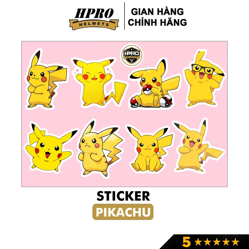Sticker custom cute Sundy Helmets, chống nước dán mũ bảo hiểm, laptop, điện thoại, đàn guitar, vali, trang trí vv... 6