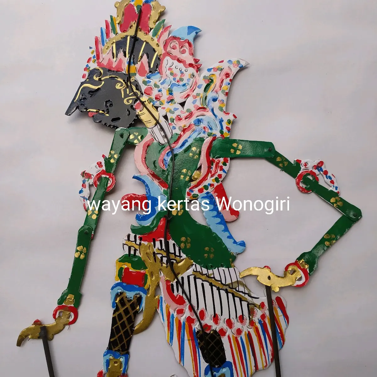 wayang kertas Batara Indra 50 cm