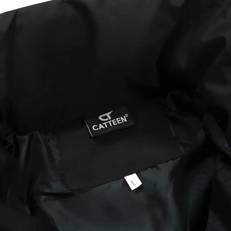 (XẢ KHO )-(GIẶT KHÔNG DỒN BÔNG) Áo Khoác Phao Unisex trần bông có túi hai bên Nam MMenswear 8