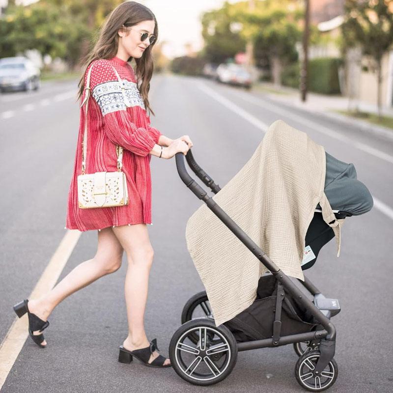 Product Introduction of Baby cotton blanket breast-feeding mother breast-feeding anti-exposure breast-feeding towel 7