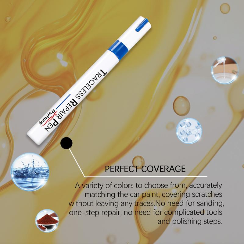 Product Introduction of Rayhong Car Blue Paint Fixer Car Paint Repair Scratch Recovery Color of Vehicle Paint Repair Care Pen # 1328 10
