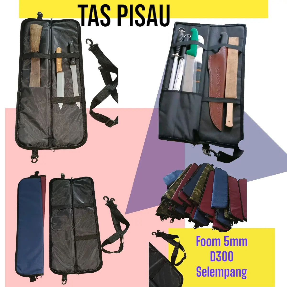 Tas Golok Tas Pisau Tas Perlengkapan Dapur serbaguna Kitchenware Knife