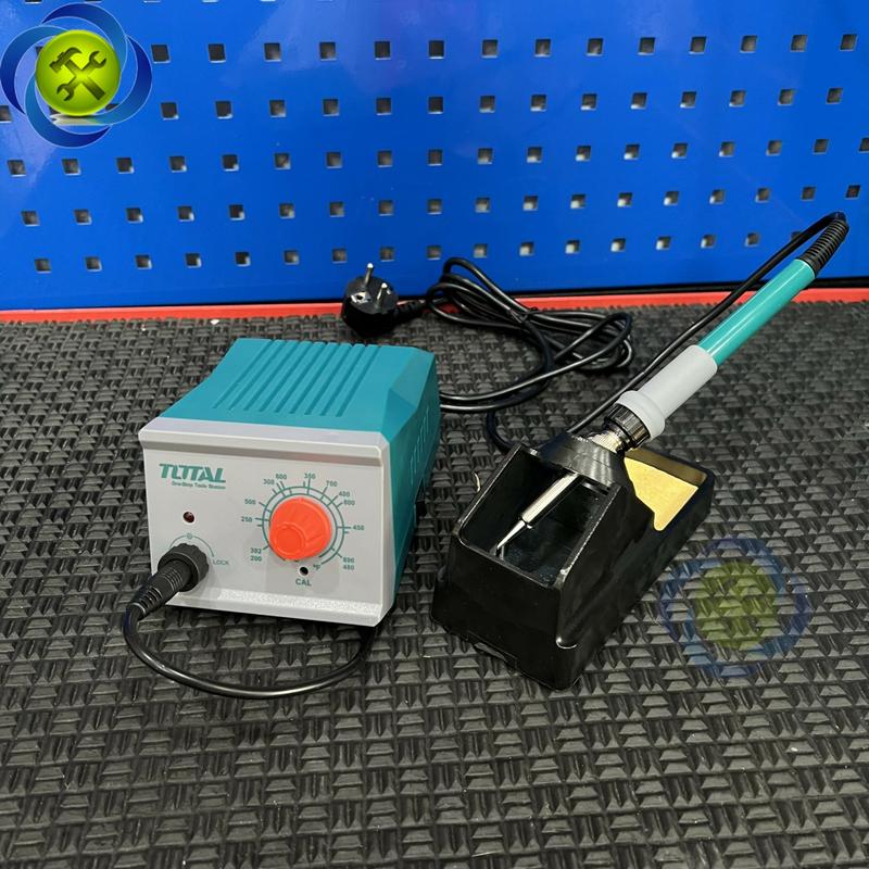 Mỏ hàn chì 60W kèm máy ổn định nhiệt Total TET160911 1