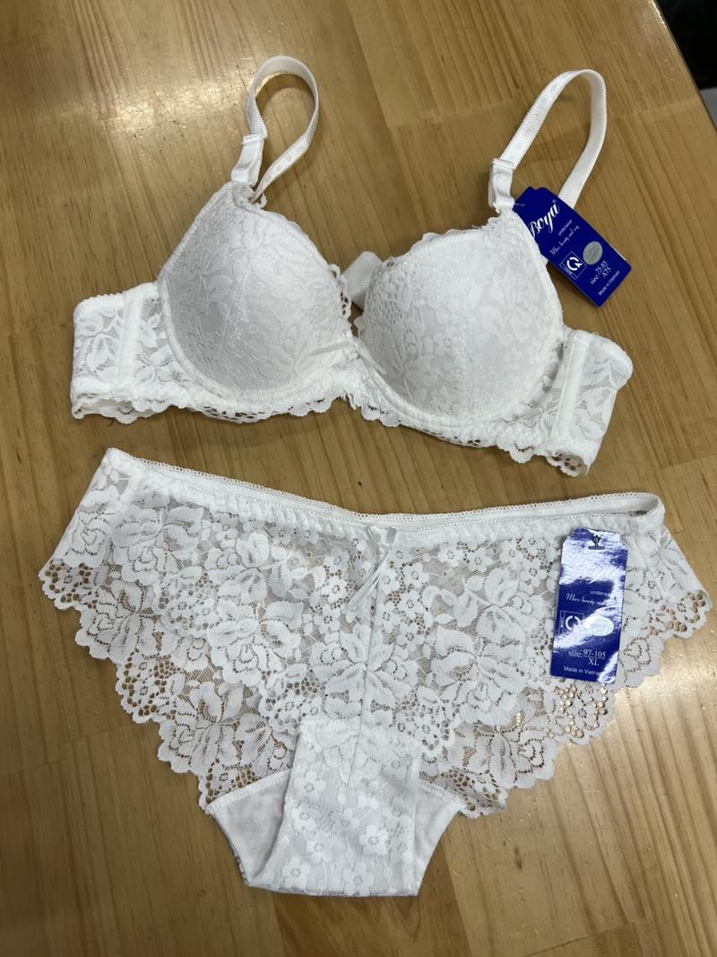 Product Introduction of [BOYA522] Combo đồ lót REN, áo ngực MỎNG có gọng, 2 móc cài và quần lót ren - Áo Quần Lót 13