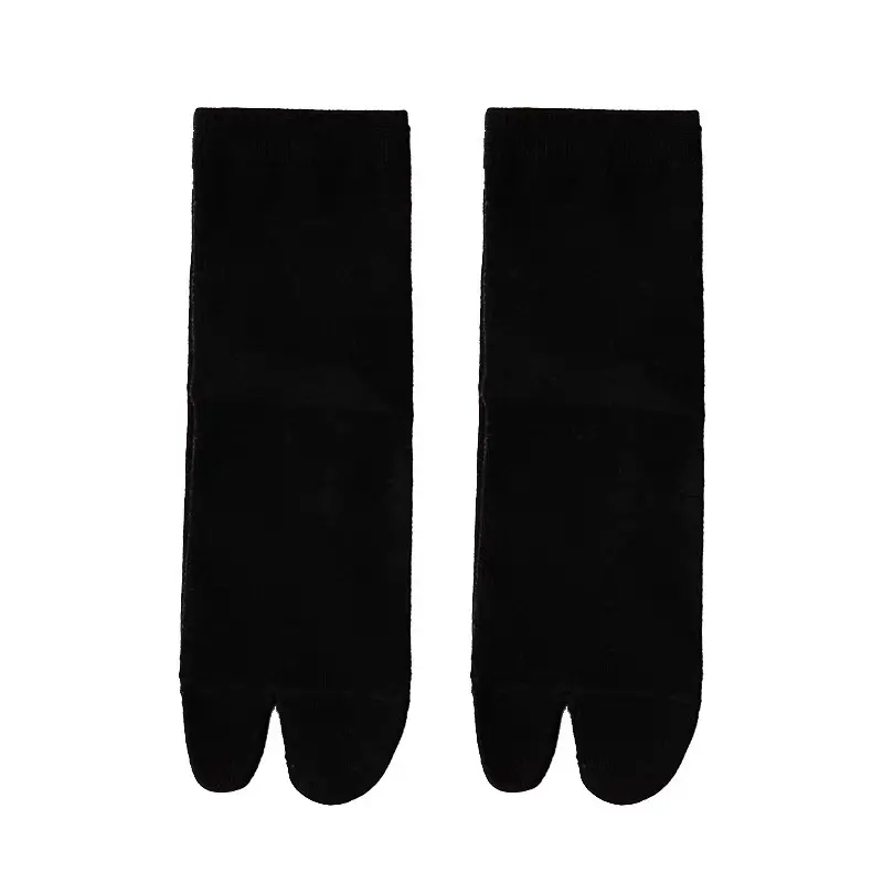 Vớ xỏ ngón chống nắng  tabi phong cách Nhật Bản chất cotton trắng xám đen khử mùi, thoáng khí Tất Nam Menswear Nhung 3