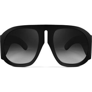 แว่นกันแดด Avaitor อินเทรนด์ย้อนยุค,  สำหรับผู้หญิงและผู้ชาย, แว่นกันแดดวินเทจยุค 70s และ 80s ขนาดใหญ่, โล่ด้านบนแบน, เฉดสี, B2745, EyeconicFinds