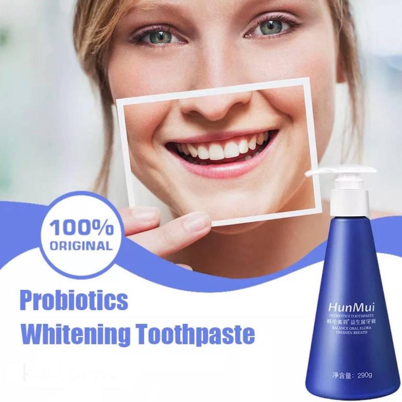 HUNMUI PROBIOTICS TOOTHPASTE putihkan gigi semulajadi Membersihkan ...