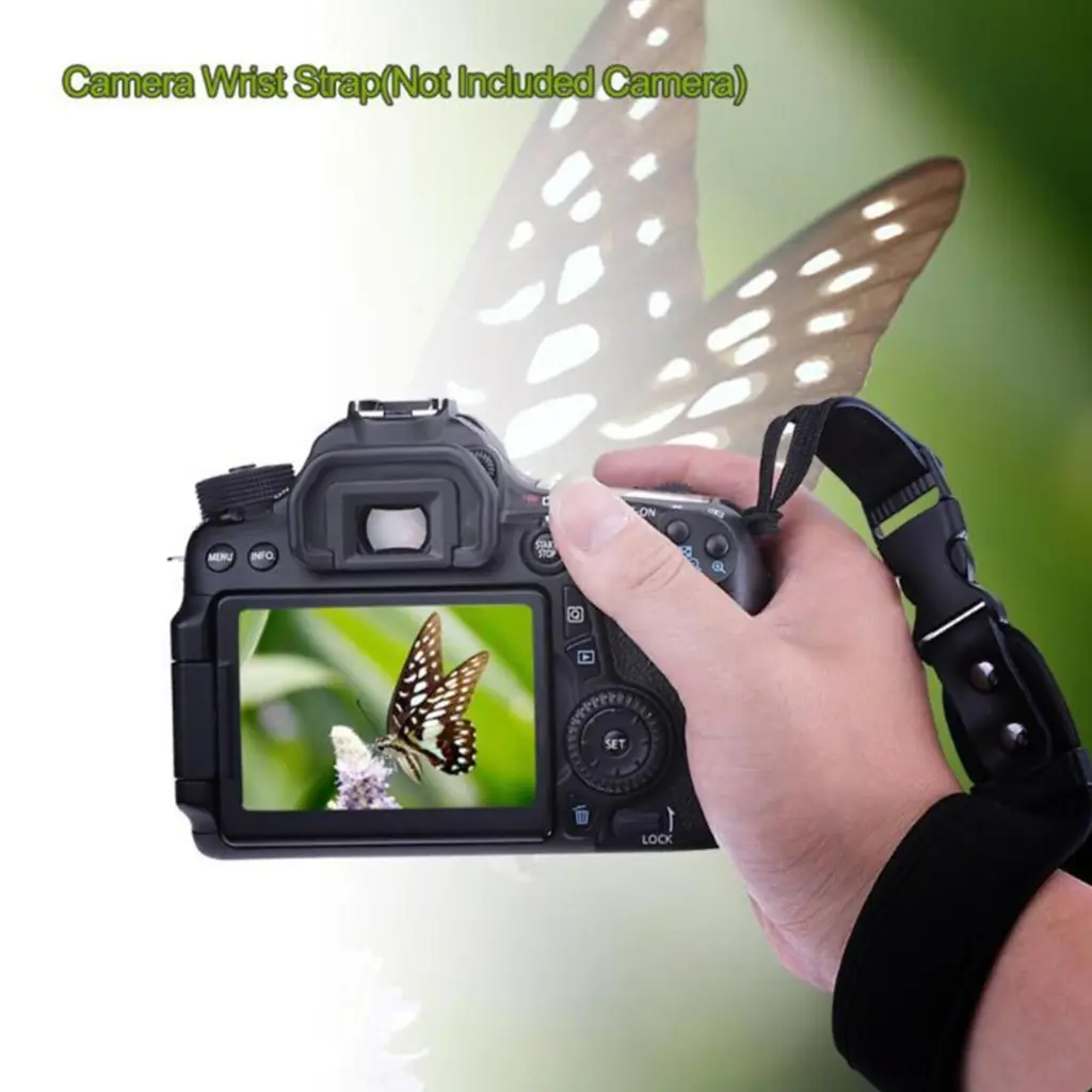 Shiyi Flexible Neoprene Soft Quick Detachable Wrist Hand Strap for Nikon  Fujifilm Fuji DSLR Camera Accessories