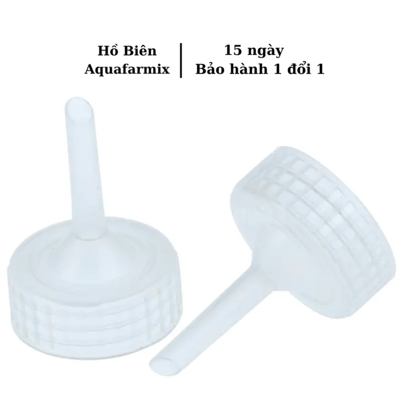 Nắp bình ấp Artemia - vừa với những chai nước thông thường, dùng ấp artermia hoặc xịt thức ăn cho cá cảnh 0