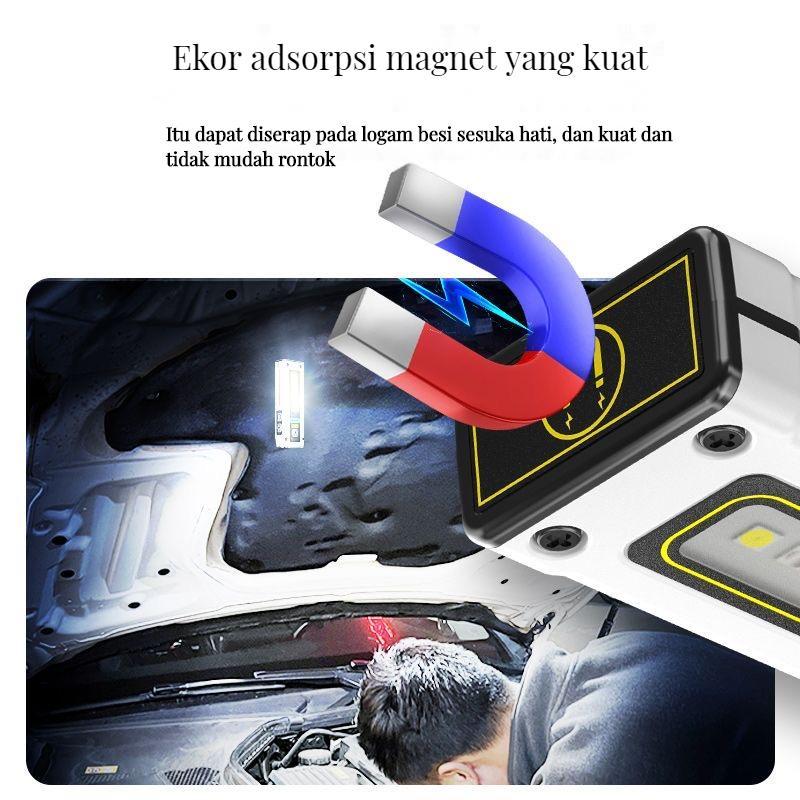 Lampu senter bank listrik LED mini dual penggunaan 5